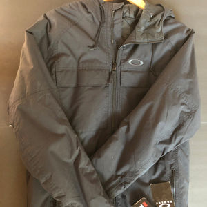 Oakley Hooded Black Ski Jacket New w/ Tags